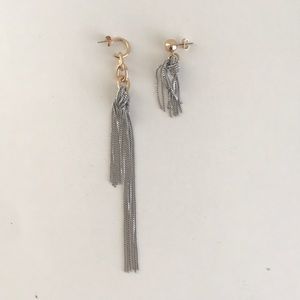 Free People mixed metal earrings